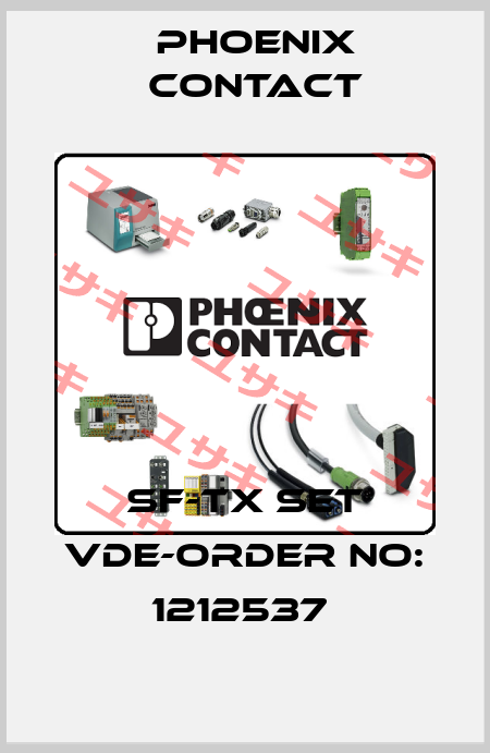 SF-TX SET VDE-ORDER NO: 1212537  Phoenix Contact