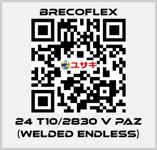 24 T10/2830 V PAZ (WELDED ENDLESS) Brecoflex