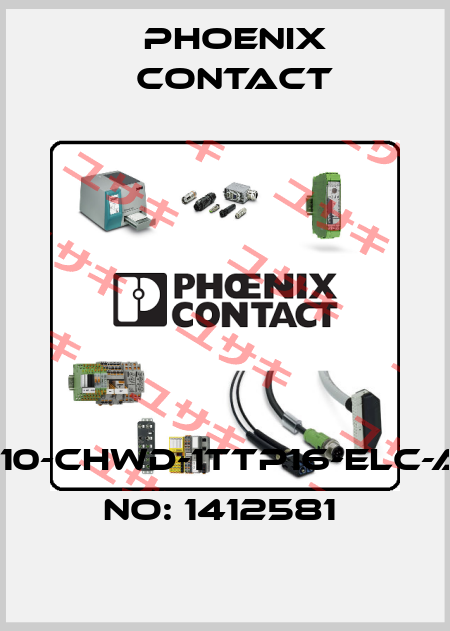 HC-STA-B10-CHWD-1TTP16-ELC-AL-ORDER NO: 1412581  Phoenix Contact