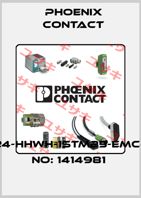 HC-ADV-B24-HHWH-1STM25-EMC-AL-ORDER NO: 1414981  Phoenix Contact