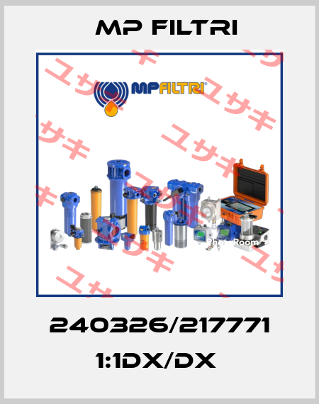 240326/217771 1:1DX/DX  MP Filtri