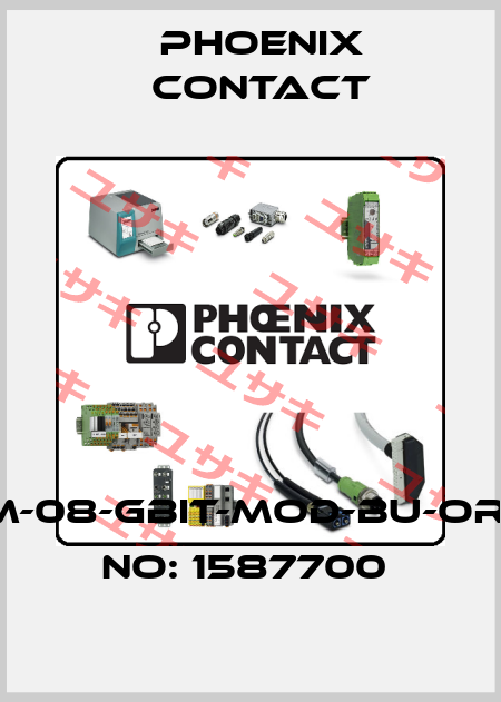 HC-M-08-GBIT-MOD-BU-ORDER NO: 1587700  Phoenix Contact