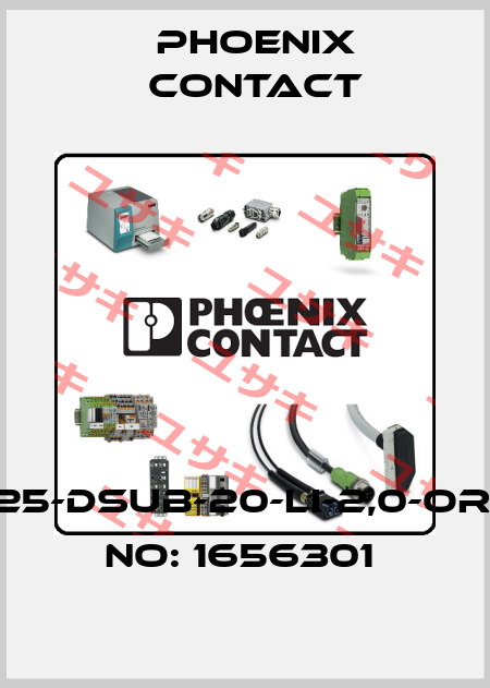 VS-25-DSUB-20-LI-2,0-ORDER NO: 1656301  Phoenix Contact