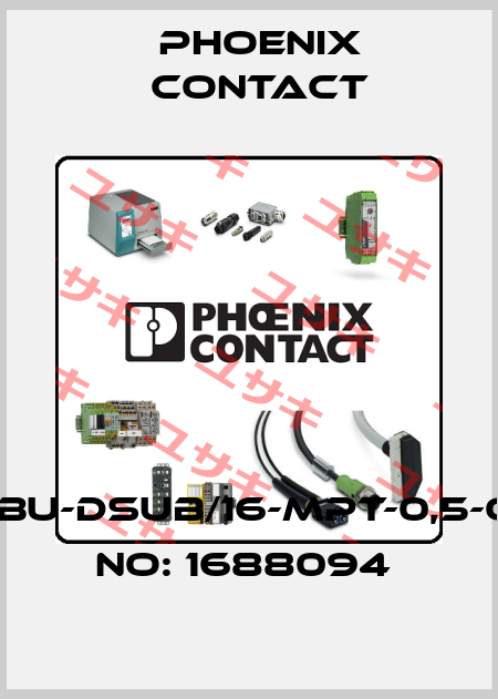 VS-15-BU-DSUB/16-MPT-0,5-ORDER NO: 1688094  Phoenix Contact