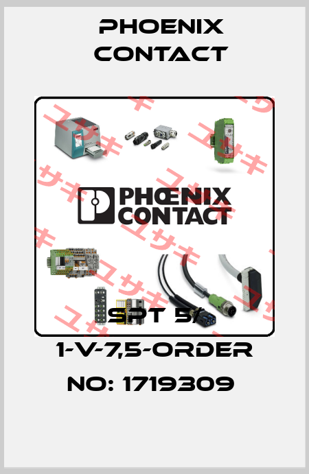 SPT 5/ 1-V-7,5-ORDER NO: 1719309  Phoenix Contact