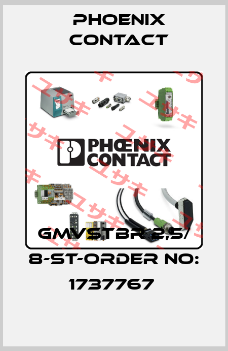 GMVSTBR 2,5/ 8-ST-ORDER NO: 1737767  Phoenix Contact