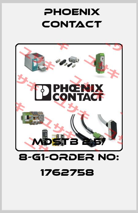 MDSTB 2,5/ 8-G1-ORDER NO: 1762758  Phoenix Contact