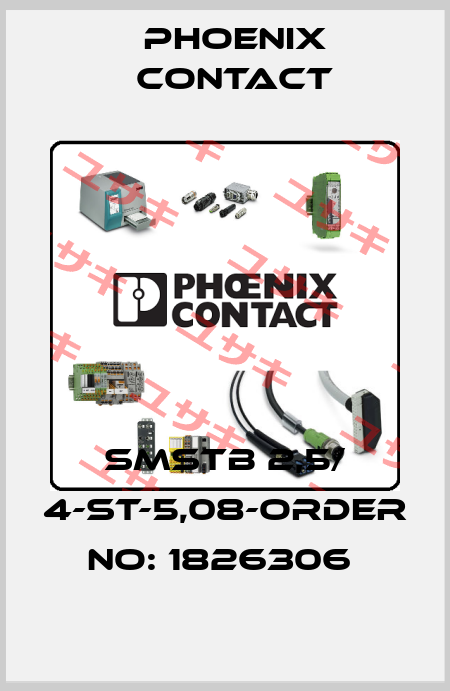 SMSTB 2,5/ 4-ST-5,08-ORDER NO: 1826306  Phoenix Contact