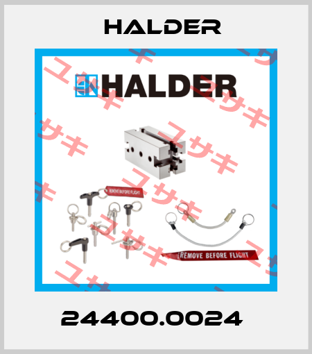 24400.0024  Halder