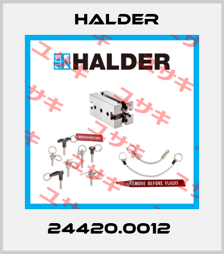24420.0012  Halder