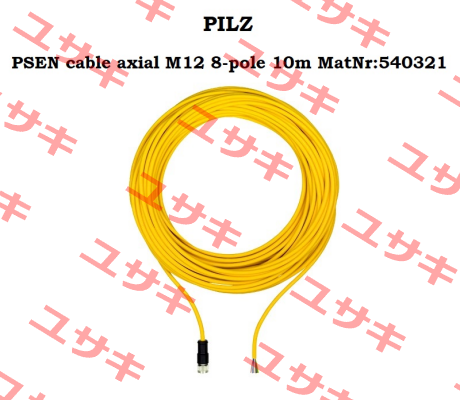 PSEN cable axial M12 8-pole 10m MatNr:540321 Pilz