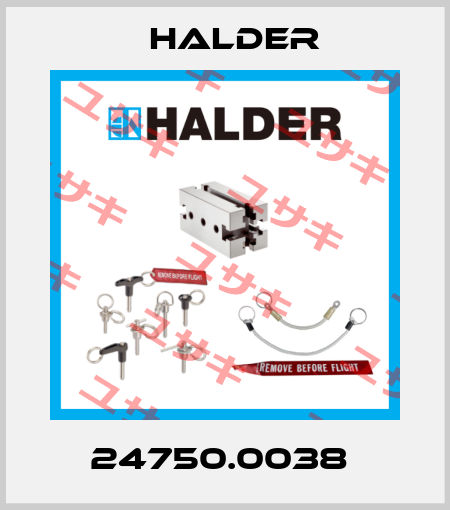 24750.0038  Halder