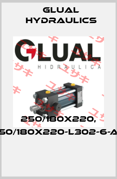 250/180X220, KD250/180X220-L302-6-A1-20  Glual Hydraulics