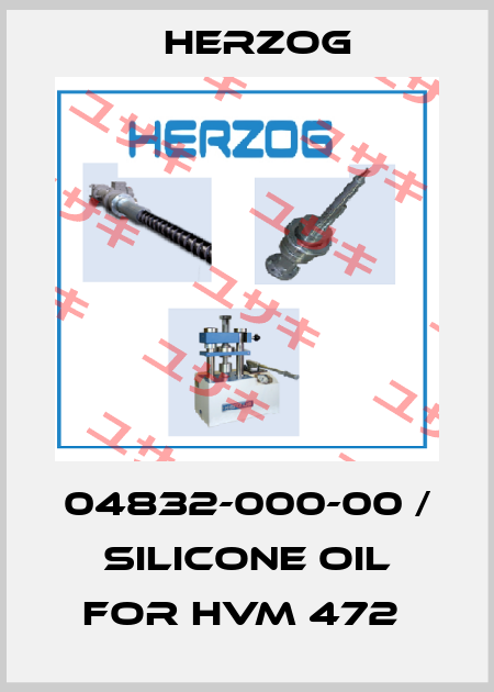 04832-000-00 / SILICONE OIL FOR HVM 472  Herzog