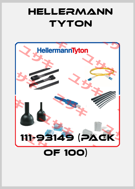 111-93149 (pack of 100)  Hellermann Tyton