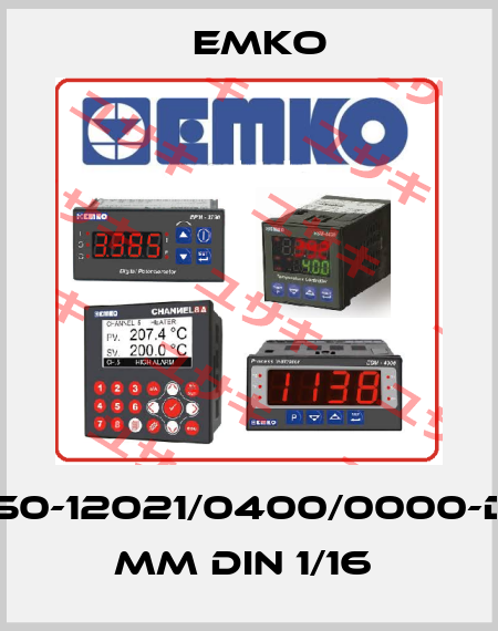 ESM-4450-12021/0400/0000-D:48x48 mm DIN 1/16  EMKO