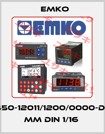 ESM-4450-12011/1200/0000-D:48x48 mm DIN 1/16  EMKO