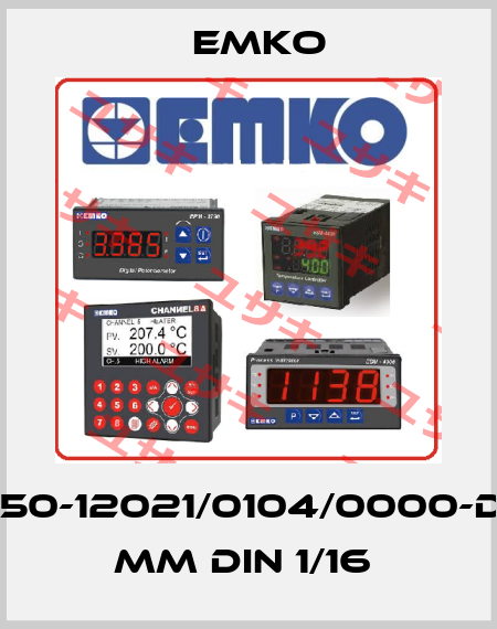 ESM-4450-12021/0104/0000-D:48x48 mm DIN 1/16  EMKO