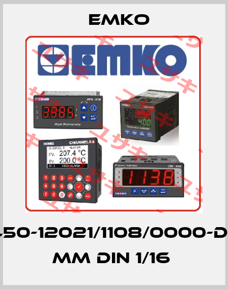 ESM-4450-12021/1108/0000-D:48x48 mm DIN 1/16  EMKO
