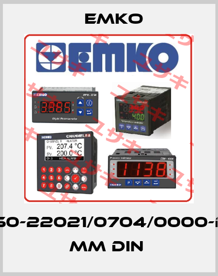 ESM-7750-22021/0704/0000-D:72x72 mm DIN  EMKO
