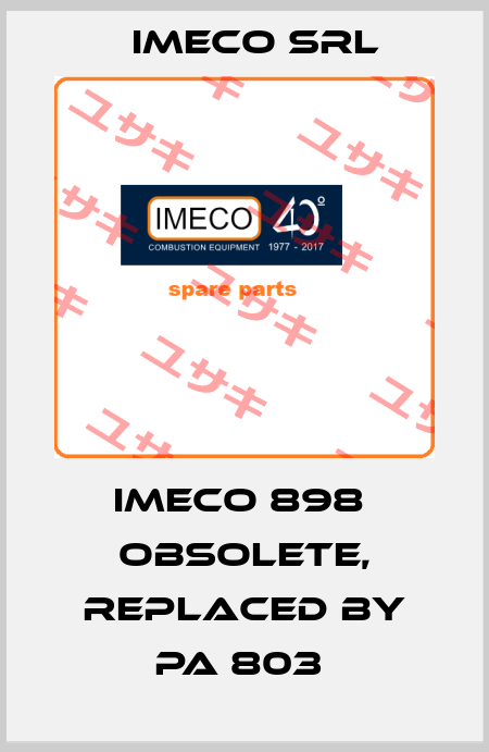 IMECO 898  Obsolete, replaced by PA 803  Imeco Srl