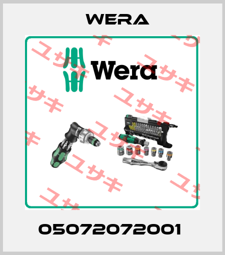 05072072001  Wera