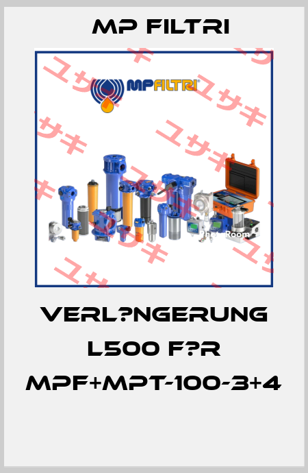 Verl?ngerung L500 f?r MPF+MPT-100-3+4  MP Filtri