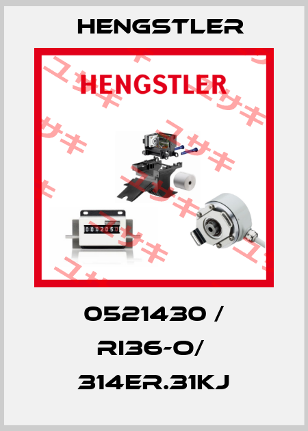 0521430 / RI36-O/  314ER.31KJ Hengstler
