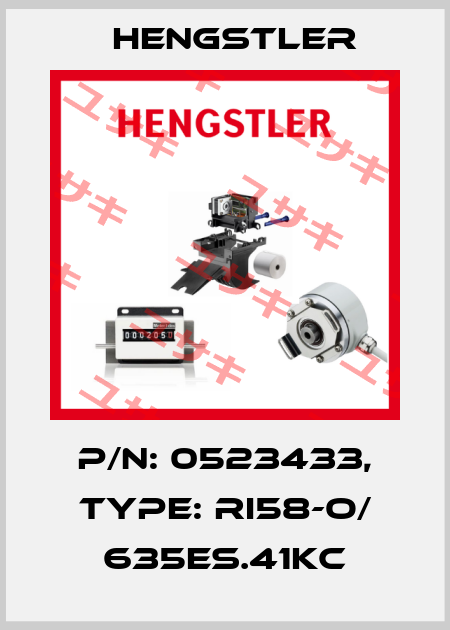 p/n: 0523433, Type: RI58-O/ 635ES.41KC Hengstler