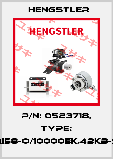 p/n: 0523718, Type: RI58-O/10000EK.42KB-S Hengstler