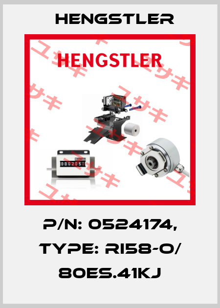 p/n: 0524174, Type: RI58-O/ 80ES.41KJ Hengstler