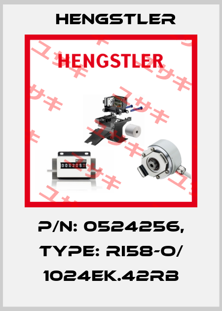 p/n: 0524256, Type: RI58-O/ 1024EK.42RB Hengstler
