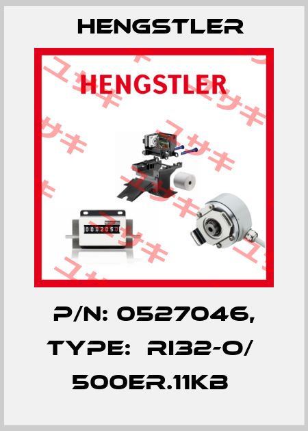 P/N: 0527046, Type:  RI32-O/  500ER.11KB  Hengstler