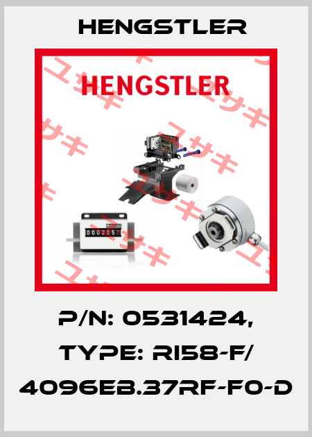 p/n: 0531424, Type: RI58-F/ 4096EB.37RF-F0-D Hengstler