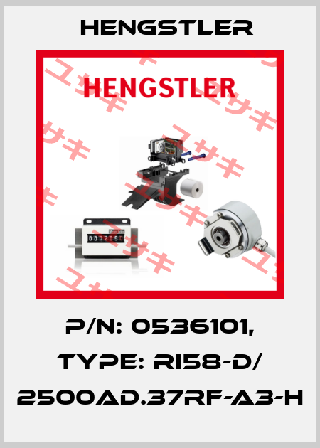 p/n: 0536101, Type: RI58-D/ 2500AD.37RF-A3-H Hengstler