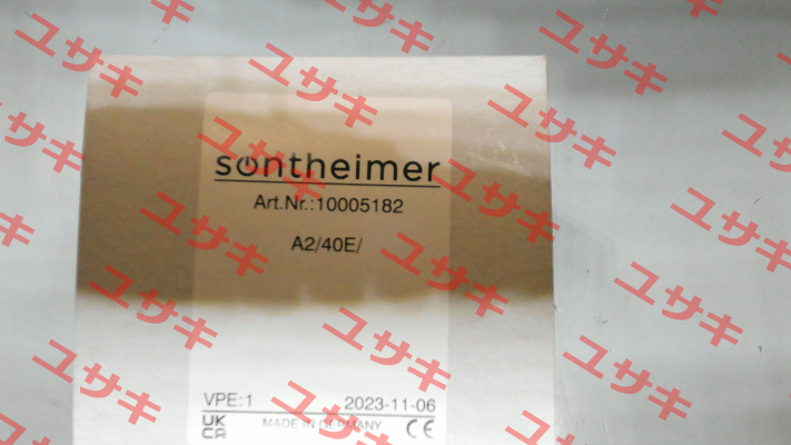 A2/40E // 10005182 Sontheimer