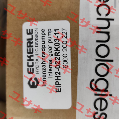 EIPH2-022RK03-11 6000200227 Eckerle
