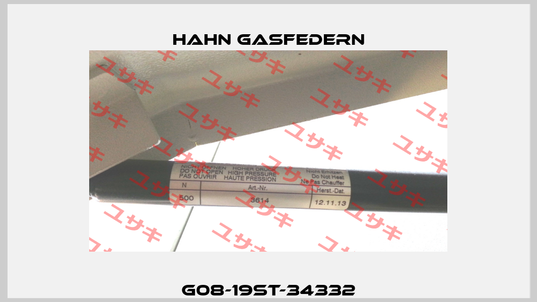 G08-19ST-34332 Hahn Gasfedern