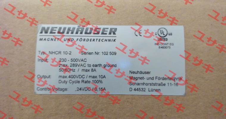 NHCR10-2 Neuhauser