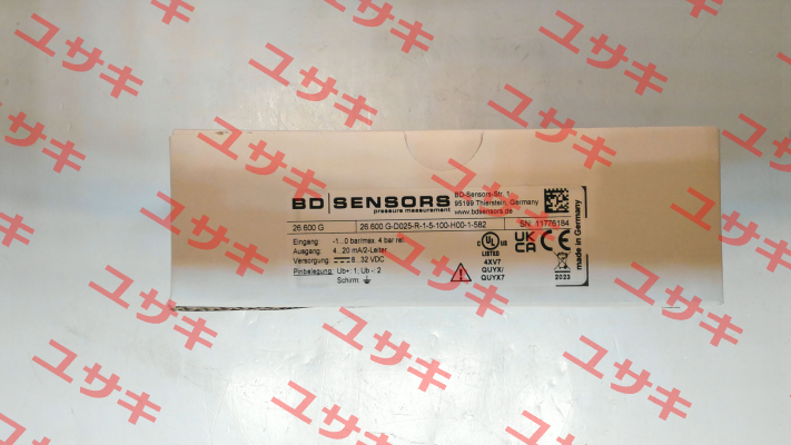 G-D025-R-1-5-100-H00-1-582 Bd Sensors
