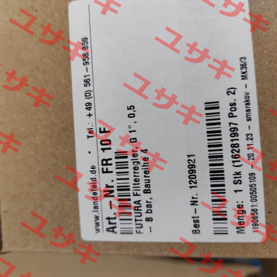 FR 10 F / G 1", 0,5 Emc