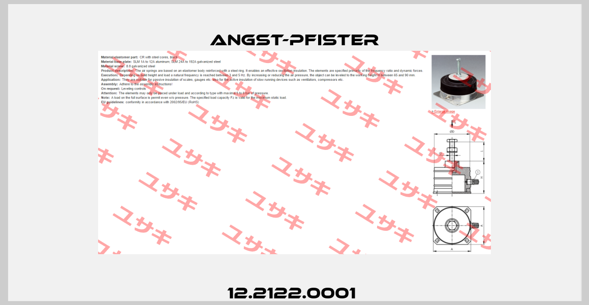 12.2122.0001  Angst-Pfister