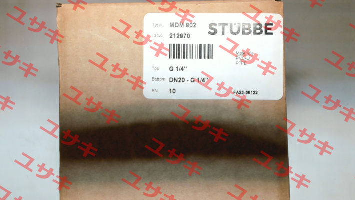 P/N: 212970, Type: MDM 902 Stübbe