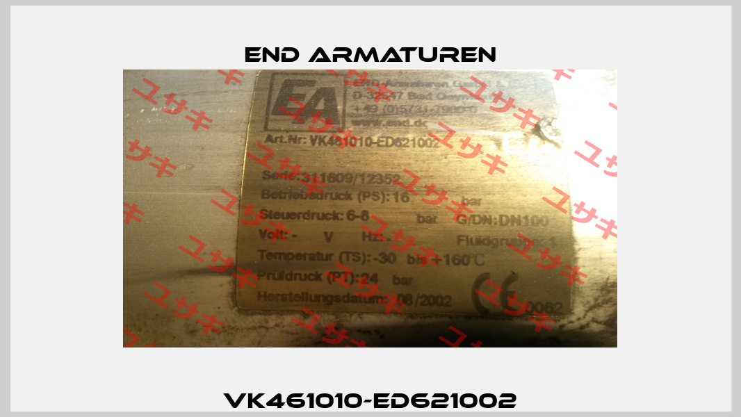 VK461010-ED621002 End Armaturen