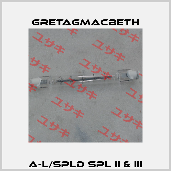 A-L/SPLD SPL II & III GretagMacbeth