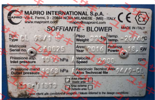 CL 98/1G MAPRO International