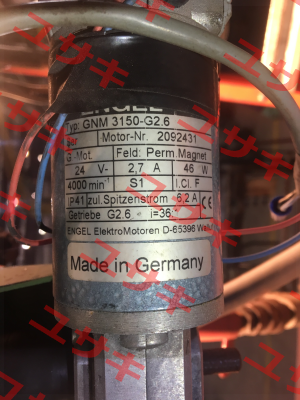 GNM3150−G2.6  Engel Motor