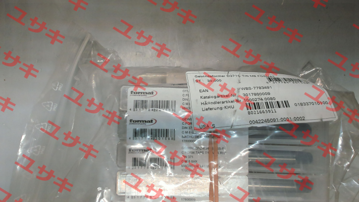 EFO17800009 Format