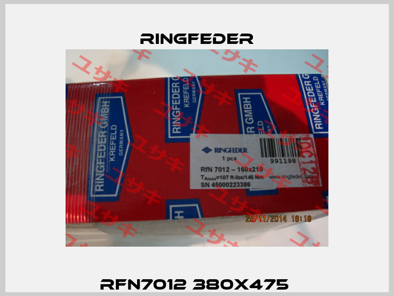RFN7012 380X475  Ringfeder