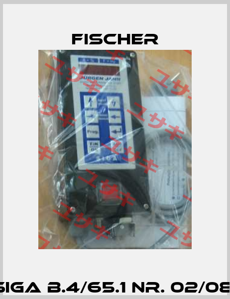 SIGA B.4/65.1 NR. 02/08  Fischer